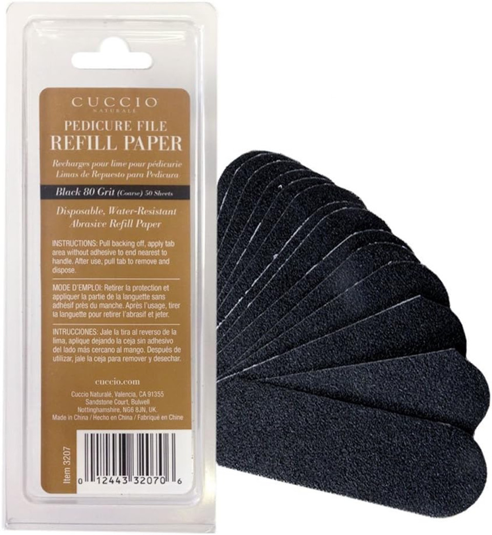 Cuccio Professional Stainless Steel Pedicure File with Artisan Shea Intense Hydrating Lotion 8oz, 2 Piece Set