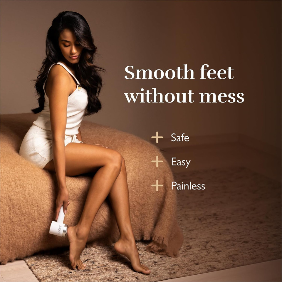 Silk'n - Electrical Callus Remover - VacuPedi - Callus Remover with Vacuum System - Black