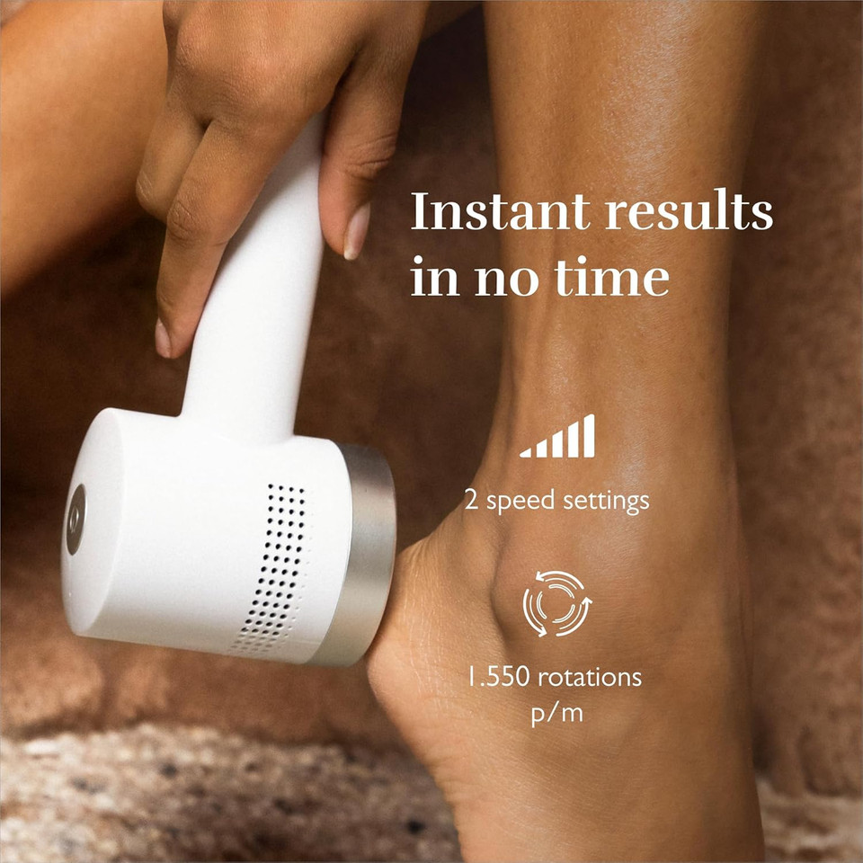 Silk'n - Electrical Callus Remover - VacuPedi - Callus Remover with Vacuum System - Black