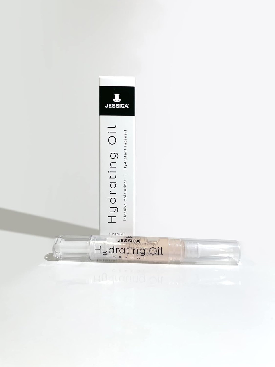 JESSICA Cuticle Oil Pen, Hydrating Nail Strengthener and Repair Treatment, Nourishes and Softens with Brush Applicator, Natural Ingredients with Jojoba, Lavender Scent