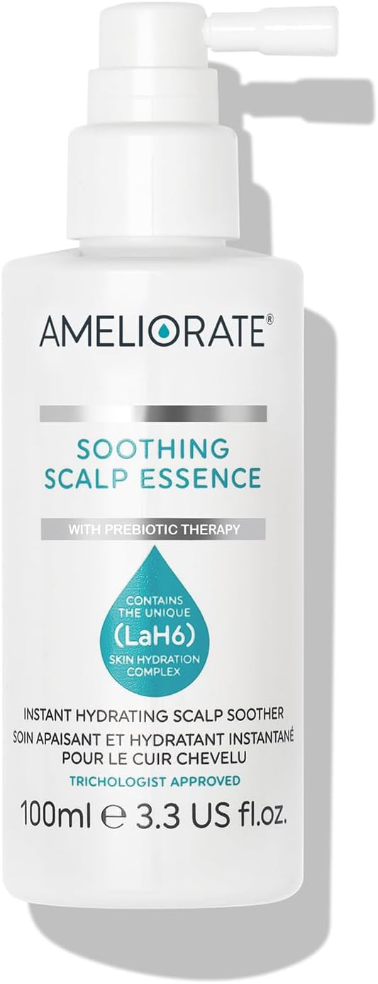 Ameliorate Soothing Scalp Essence 100ml | Lab6, Probiotic, Lactic Acid | Dermatologically tested, Trichologist approved