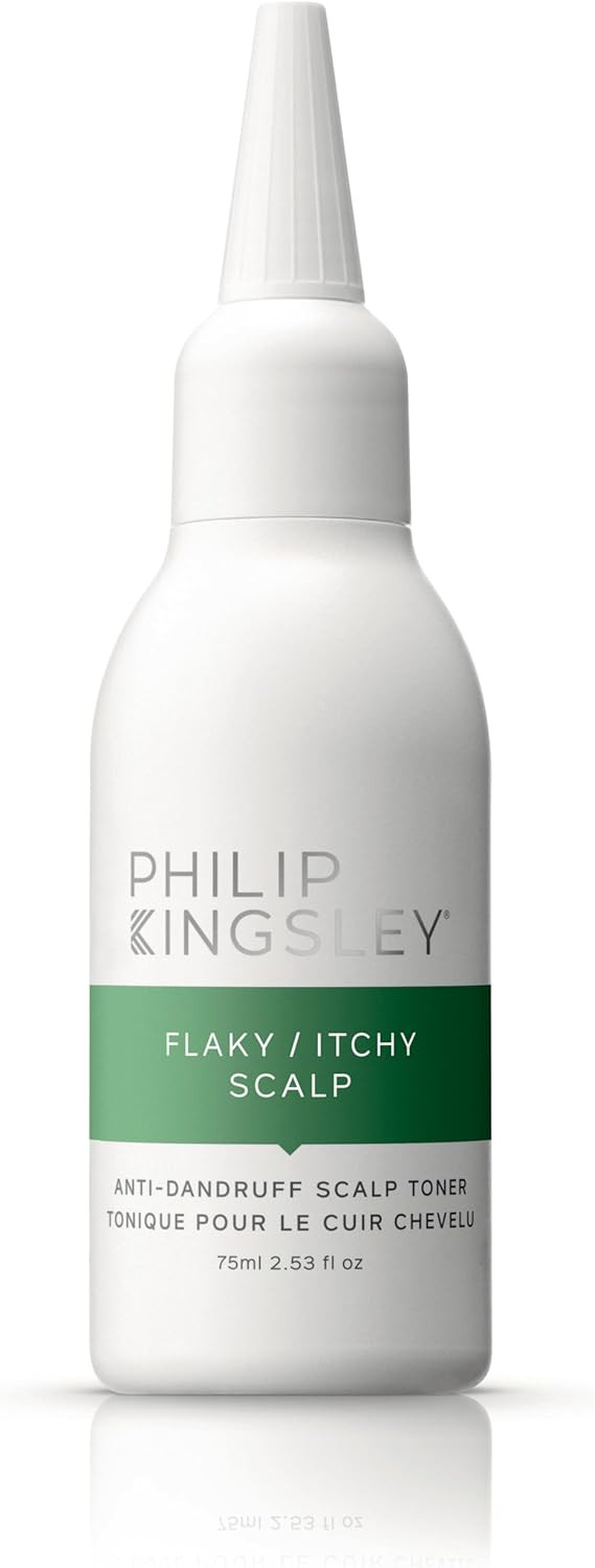 Philip Kingsley | Flaky/Itchy Scalp Toner | Anti Dandruff Toner for Dry and Oily Scalps | Soothing and Calming Scalp Care Products | Refreshes, Relieves, Soothes, and Comforts The Scalp | 75ml