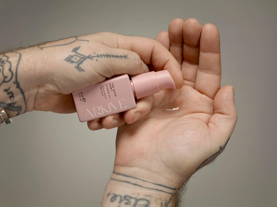 ARKIVE The Good Habit Hybrid Oil 50ml - Hair Oil for Dry Damaged Hair - Vegan Hair Growth Oil for Scalp Moisture and Hair Shine - Natural Hair Oils for Hair Growth - Hair Serum for Dry Damaged Hair