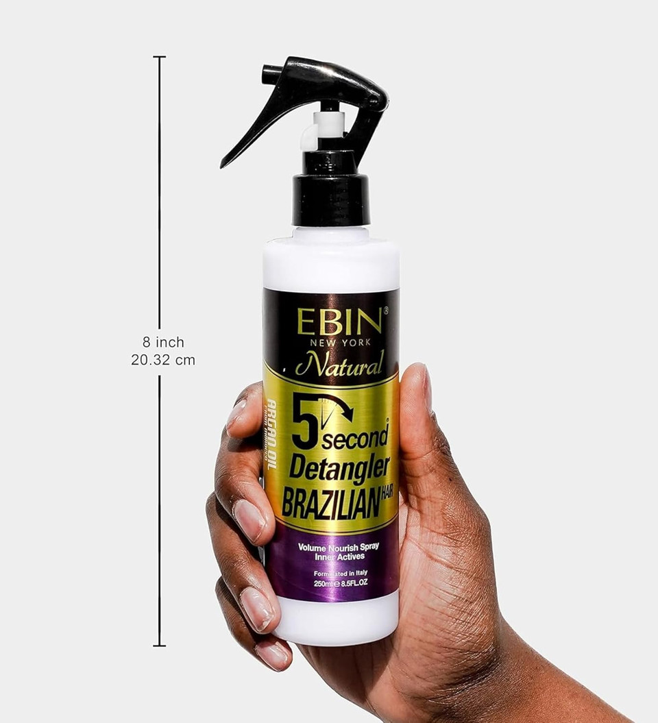 EBIN NEW YORK 5 Second Detangler for Natural Hair 8.5 oz / 250ml