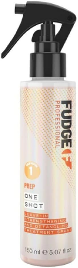 Fudge Professional One Shot Leave in Conditioner, Strengthens Dry, Damaged or Coloured Hair with Nourishing Proteins, 150 ml