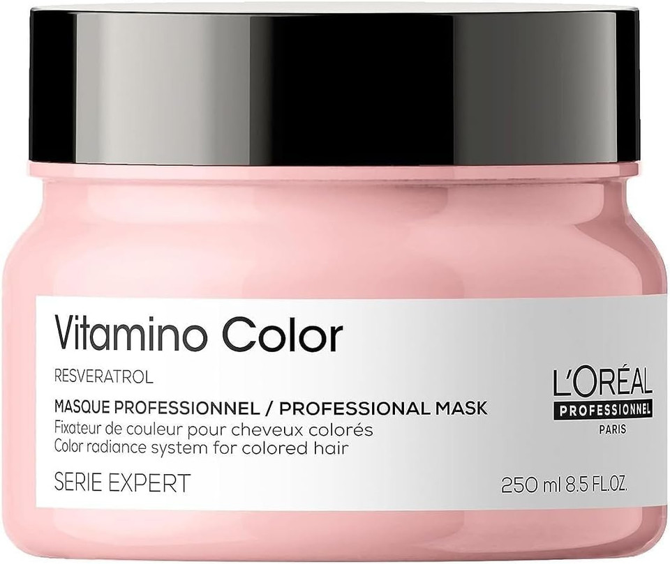 L'Oréal Professionnel Vitamino Color Hair Mask With Resveratrol, For Coloured Hair, Serie Expert, 250 ml