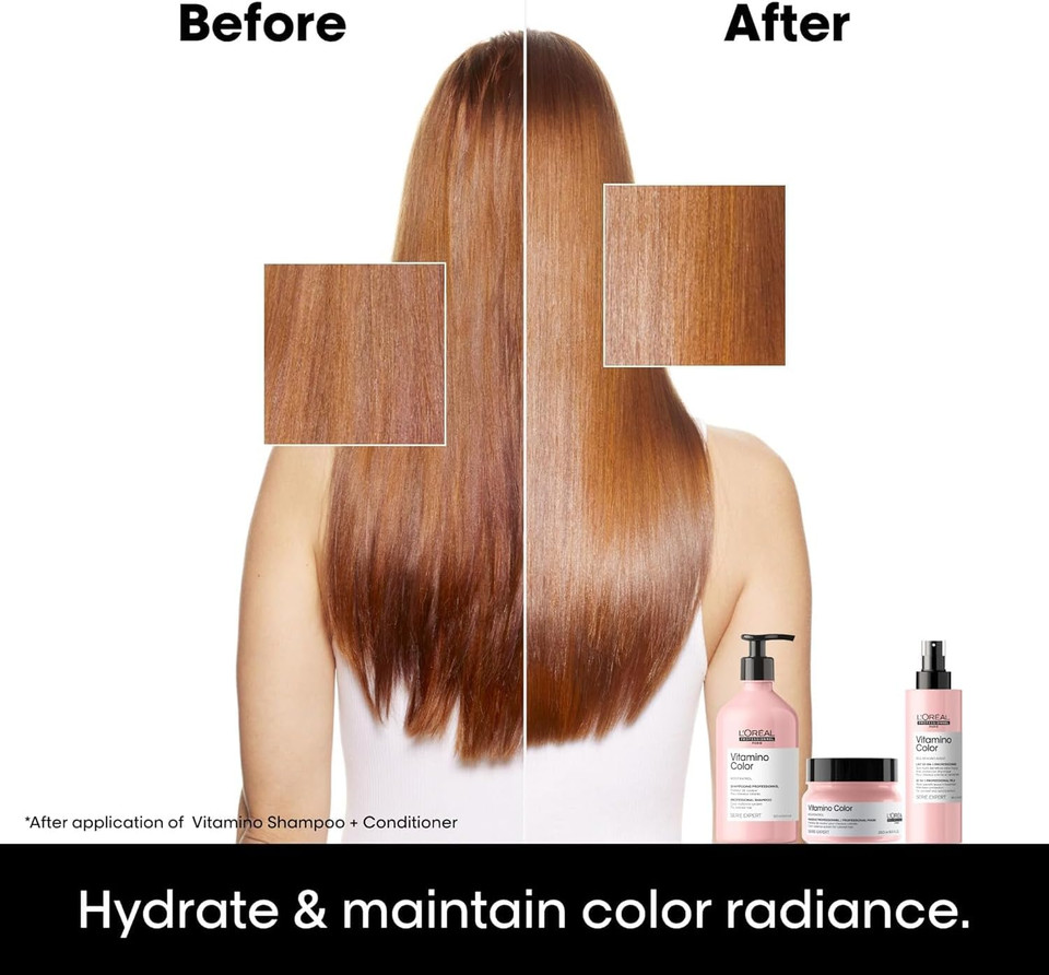 L'Oréal Professionnel Vitamino Color Hair Mask With Resveratrol, For Coloured Hair, Serie Expert, 250 ml