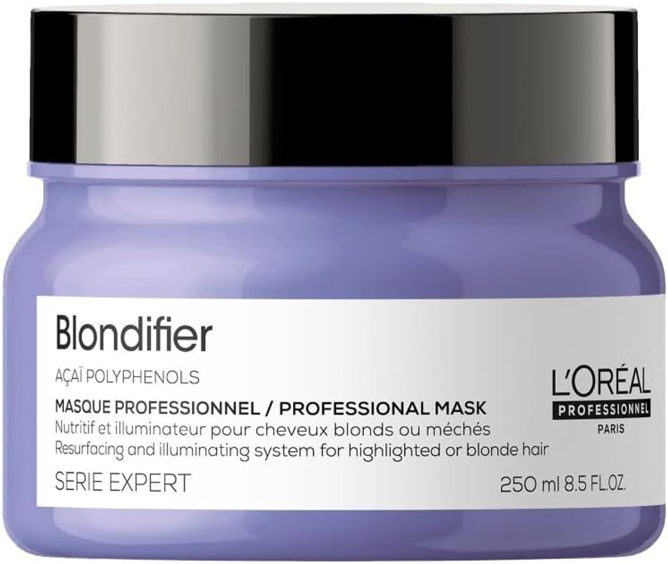 LOréal Professionnel Mask, For Highlighted or Blonde Hair, Serie Expert Blondifier, 250 ml