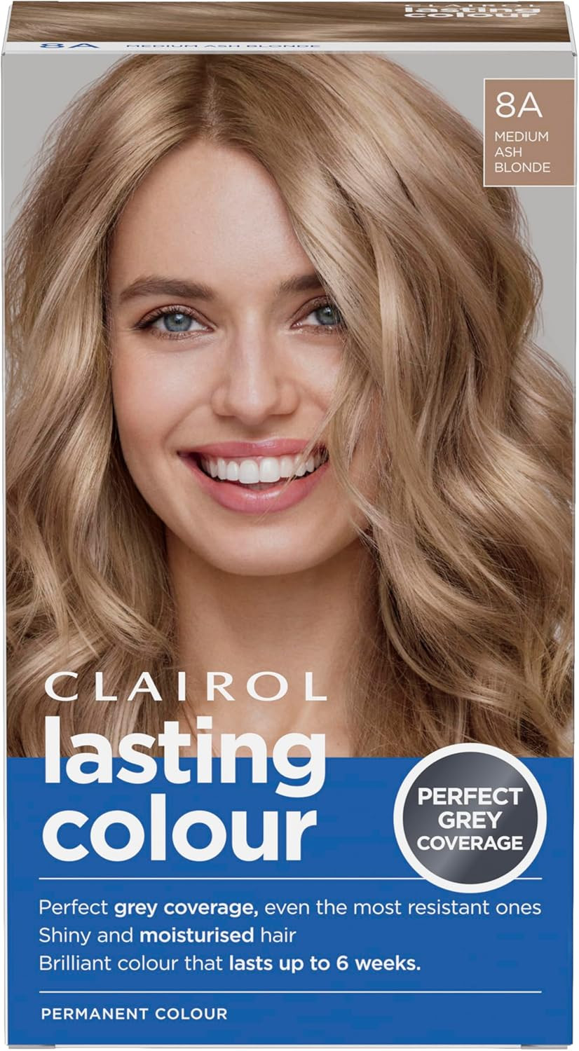 Clairol Lasting Colour Permanent Hair Dye | Ideal Grey Coverage | Shiny and Moisturised Hair | 5 Medium Brown