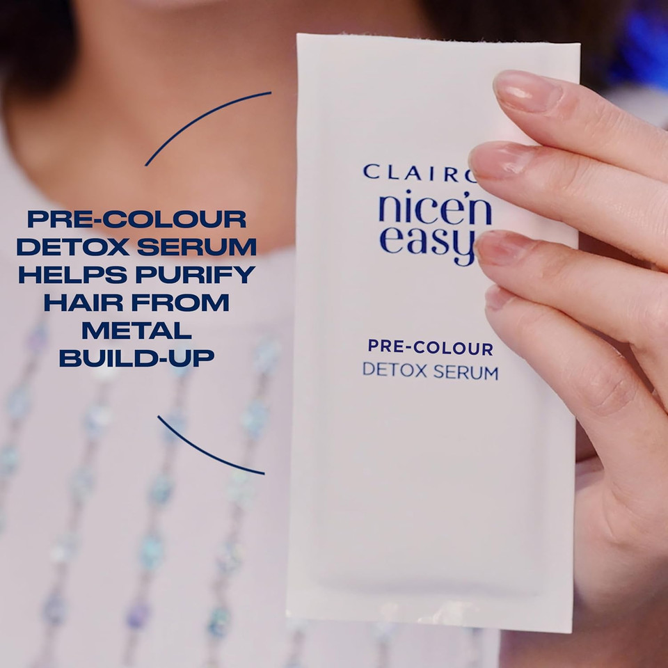 Clairol Nice n Easy Pure Brunettes Hair Colour | Pure and Rich Brown Tones | Smooth, Natural Hair Colour | With Pre-Colour Serum | 100% Grey Coverage | 3PB Deepest Espresso Brown | Permanent Hair Dye