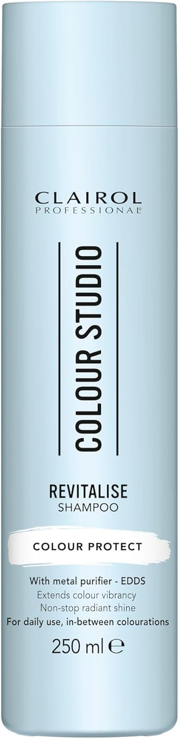 Clairol Colour Studio Permanent Colour Cream | Hair Dye | Long-lasting Rich Tones | 100% Grey Coverage | Dermatologically Tested Vegan Formula | Hair Colouring Kit | Hazelnut Brown 6/0 | 50ML