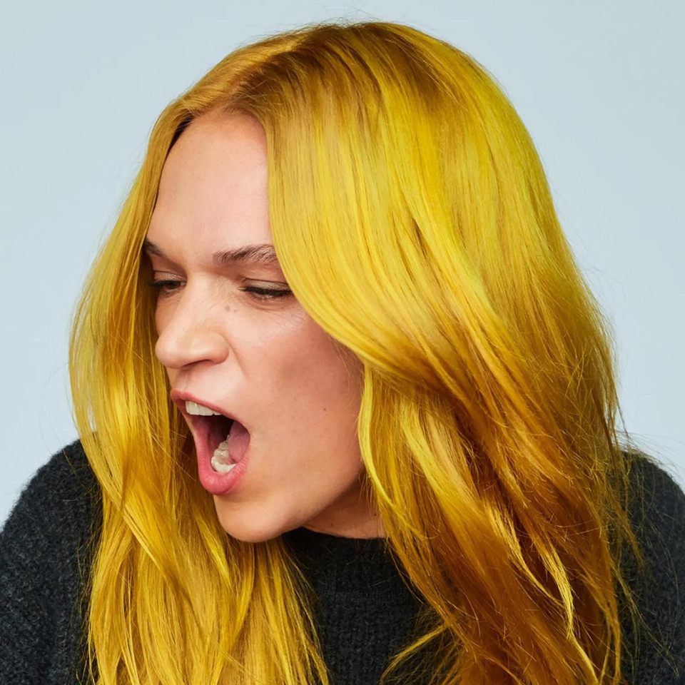 Bleach London Twisted Lemon Semi-Permanent Hair Colour Cream - Neon Yellow Vegan, Cruelty Free, Vibrant Temporary Dye 150 ml