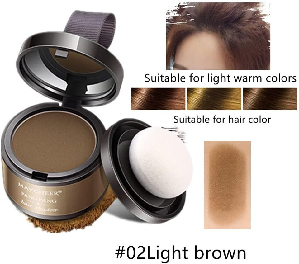 Hairline Powder, Hair Shadow, Hair Root Concealer, Hairline Shadow Cover Up Powder Use for Filling in Thinning Hair, Hair Root Concealer For Makeup for Men and Women, Gray Hairline Powder, Hair Shadow, Hair Root Concealer, Hairline Shadow Cover Up Powder Use for Filling in Thinning Hair, Hair Root Concealer For Makeup for Men and Women, Gray