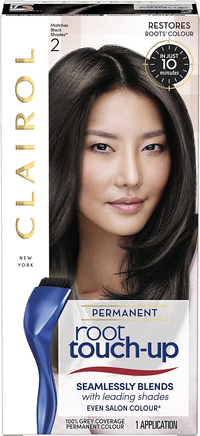 Clairol Nice'n Easy Permanent Colour (6 Light Brown) + Root Touch Up (6 Light Brown)