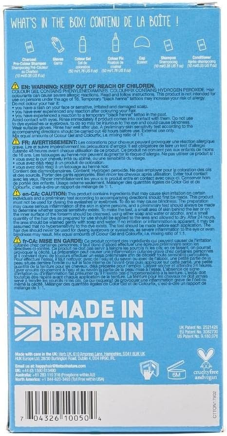 Tints of Nature 10N Natural Platinum Blonde Permanent Hair Dye, Nourishes Hair and Covers Greys, Ammonia-Free, 130ml