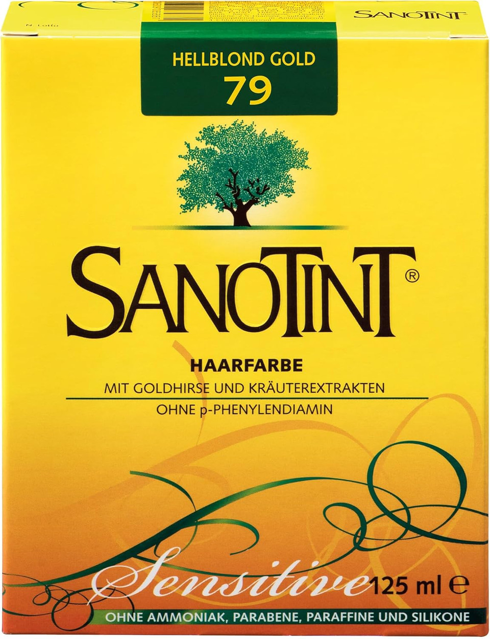 Sanotint® Sensitive Light No. 79 Light Blond Gold Hair Colour (125 ml)