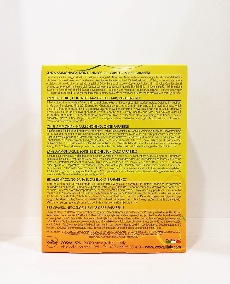 Sanotint PPD & Ammonia Free Chestnut Brown Hair dye 75(new Packaging)