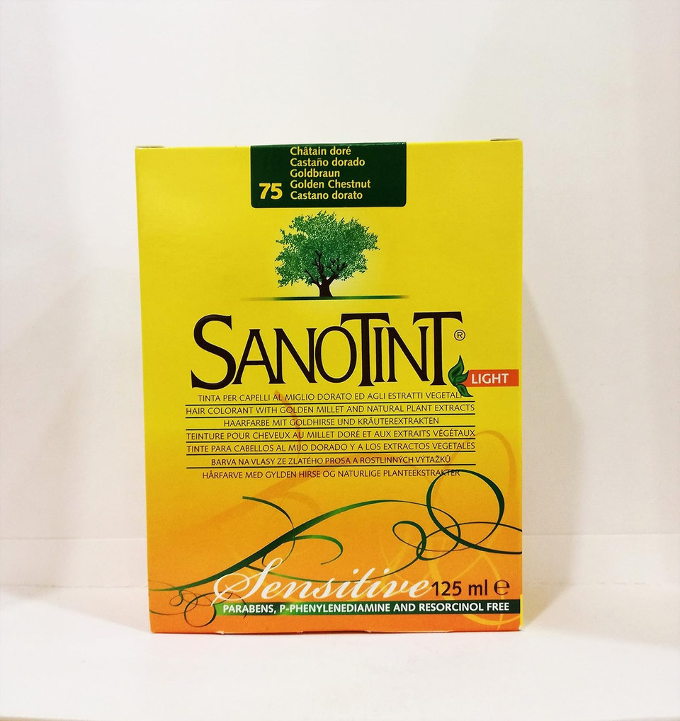 Sanotint PPD & Ammonia Free Chestnut Brown Hair dye 75(new Packaging)