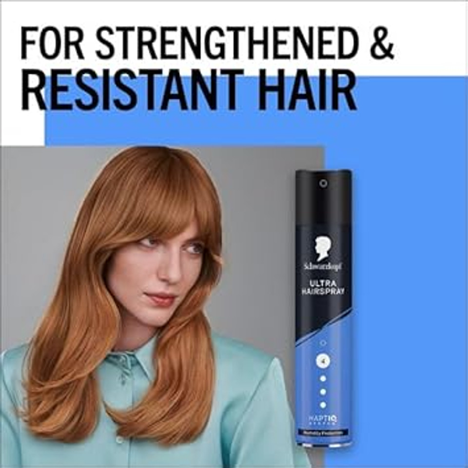 Schwarzkopf Hairspray Volume 250ml, Hold Level 4 Hair Styling, Hairspray for Fine Hair, Volume, Vegan Formula Schwarzkopf Hairspray Volume 250ml, Hold Level 4 Hair Styling, Hairspray for Fine Hair, Volume, Vegan Formula