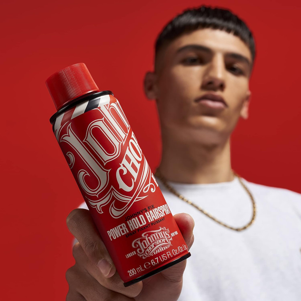 Johnny's Chop Shop - Johnny's Fix Power Hold Hairspray, Firm Hold (200ml)