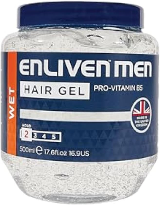 Enliven XL Wet Look Clear Hair Gel 500 ml
