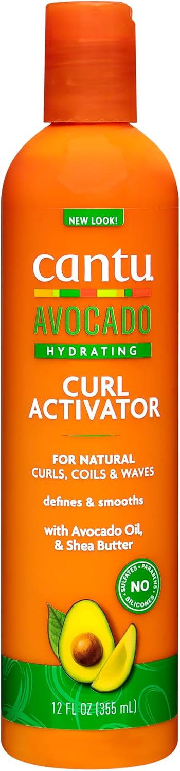Cantu Avocado Curl Activator Cream 355ml (Packaging may vary)