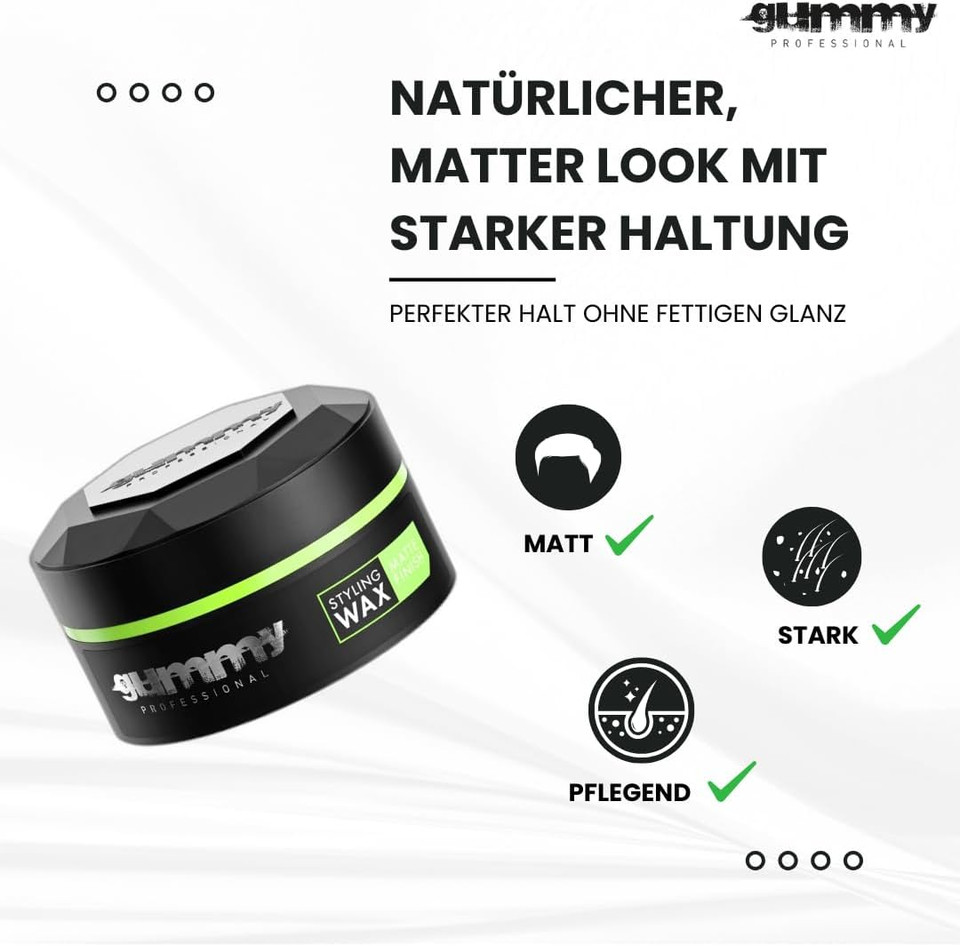 FONEX GUMMY Matte Finish Wax, 150 ml