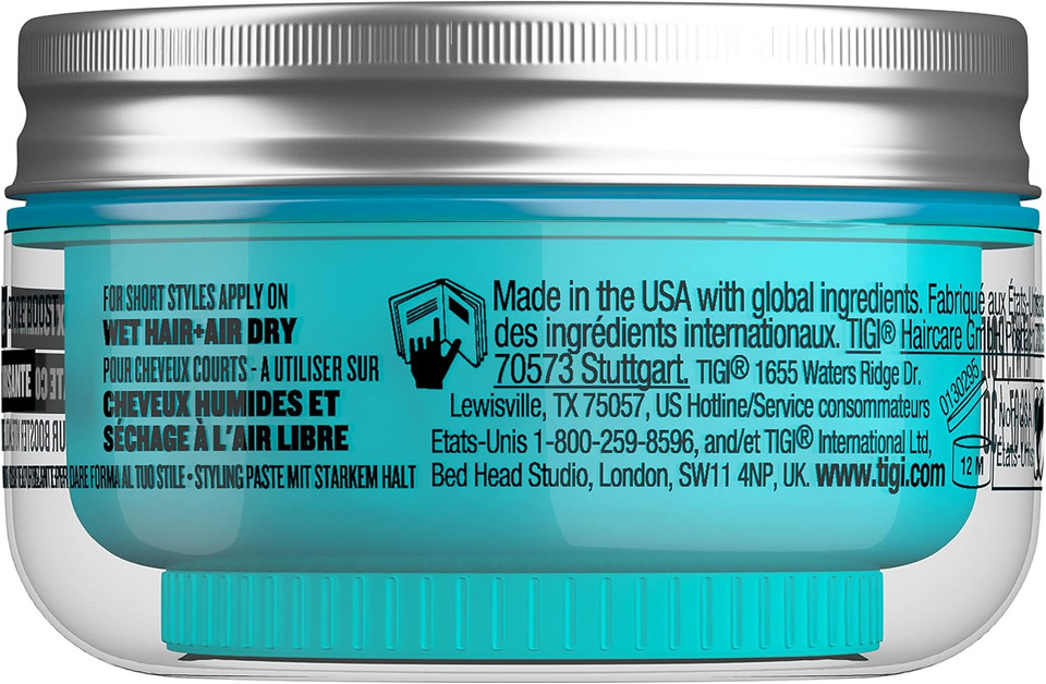 Bed Head by TIGI - Manipulator Texturising Hair Putty - Firm Hold - Travel Size - 30 g (Pack of 2)