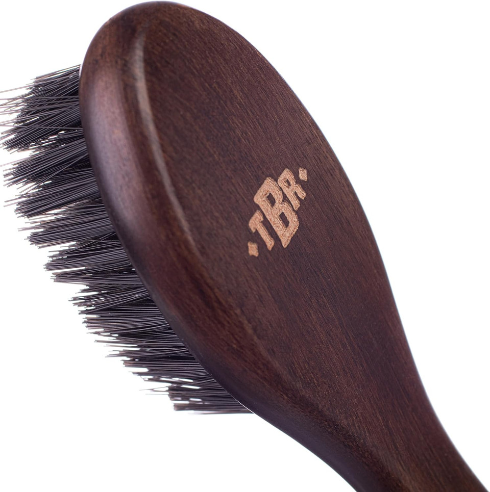 The Bluebeards Revenge, Fade Brush For Barbers And Hairdressers, Vegan Friendly Brush With Wooden Handle, For Cleaning Clippers And Removing Hair Splinters The Bluebeards Revenge, Fade Brush For Barbers And Hairdressers, Vegan Friendly Brush With Wooden Handle, For Cleaning Clippers And Removing Hair Splinters