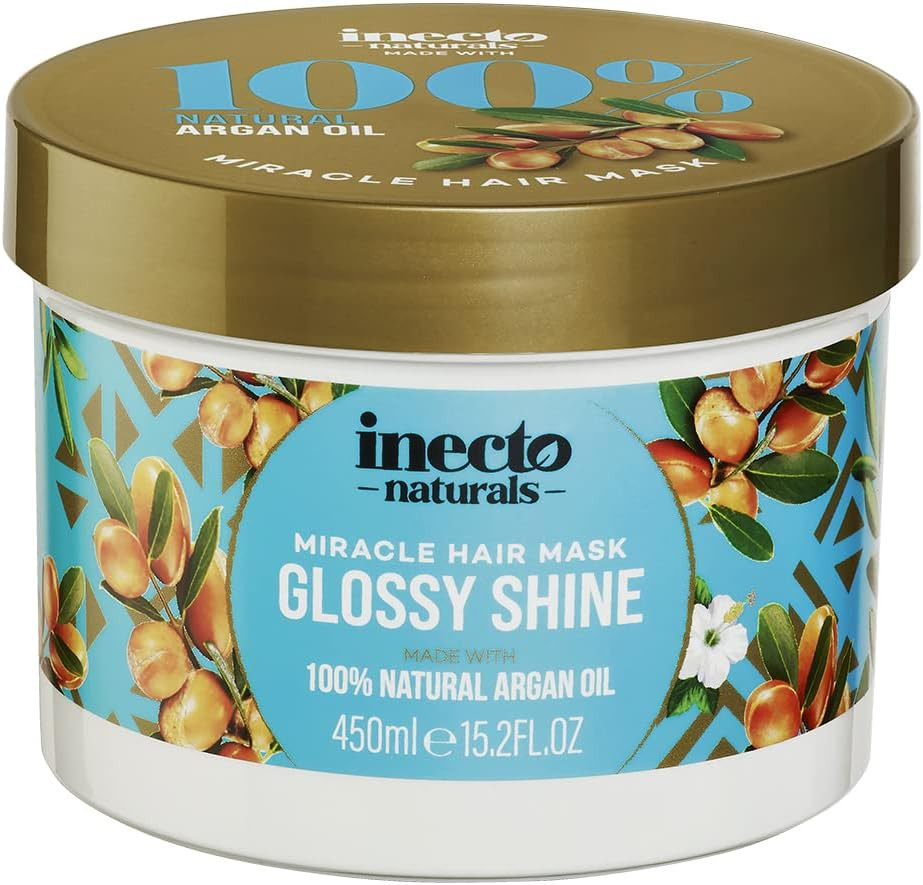 INECTO Argan Dream Creme Shine & Define Hair Serum 100ml, Nourishing Fatty Acids, Repairs & Revitalises Hair, Preserves Moisture Making Hair Silky & Easier to Style