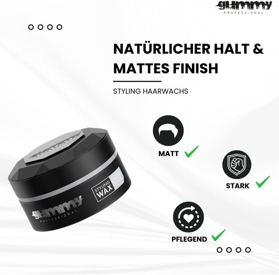 Gummy Styling Wax 150 ml Casual Look