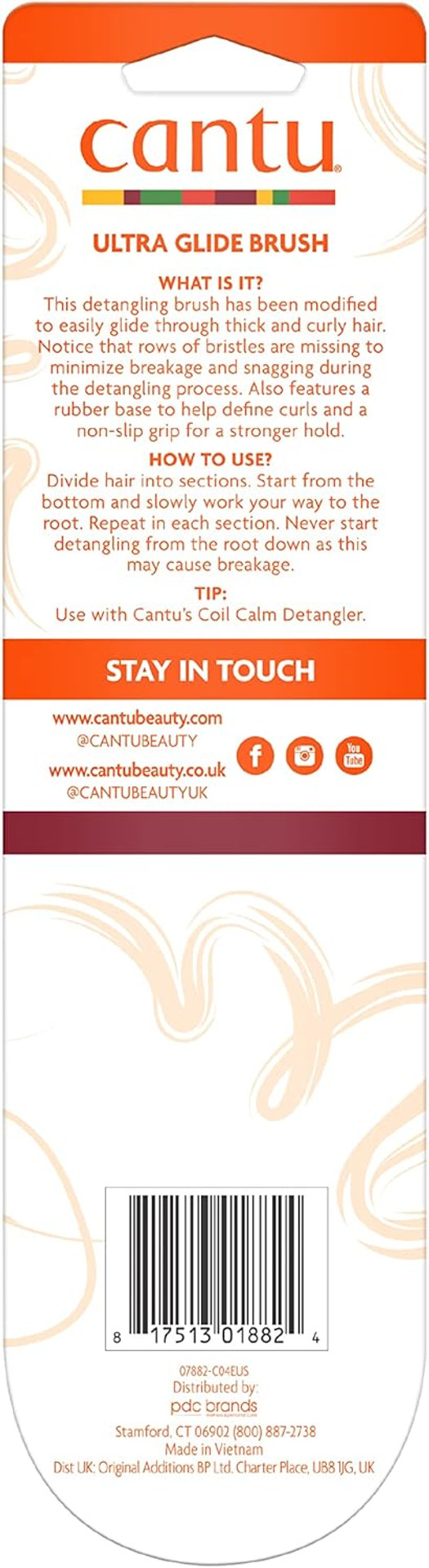 Cantu Hair Accessories Detangle Ultra Glide Brush