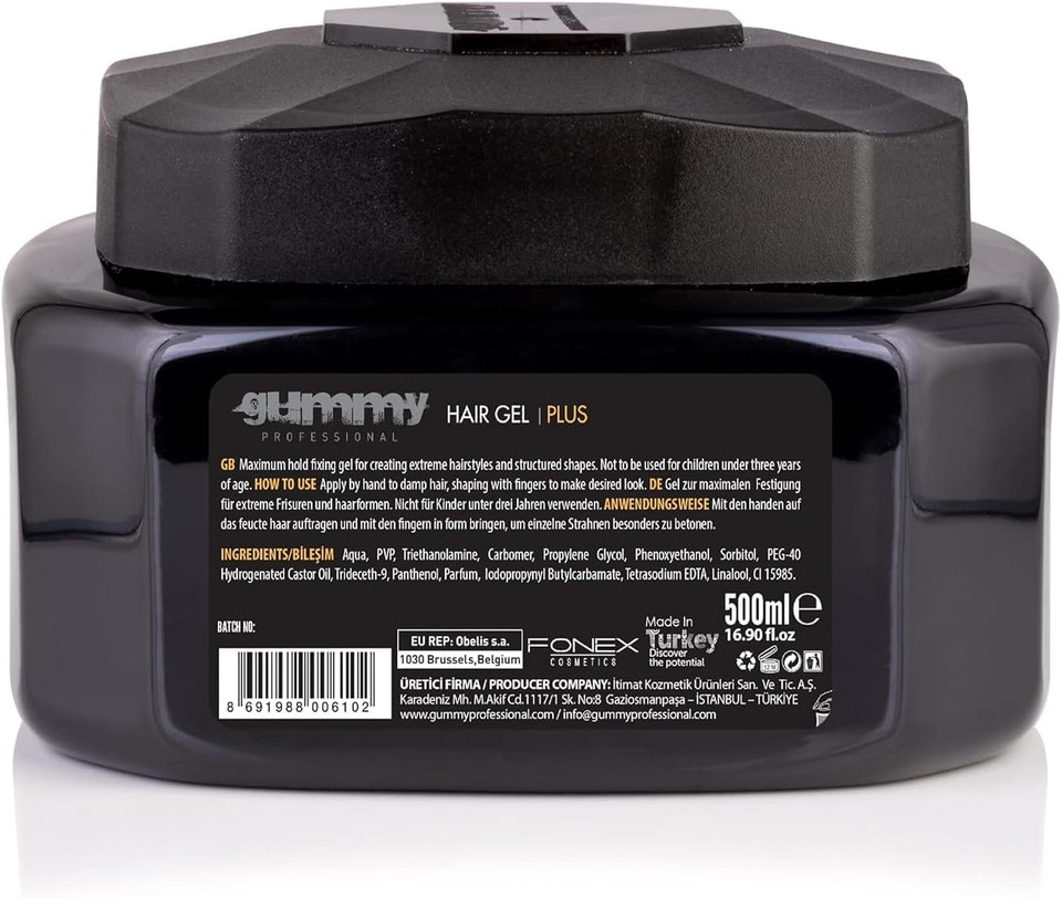 Gummy Hair Styling Gel 220 ml - Hair Gel