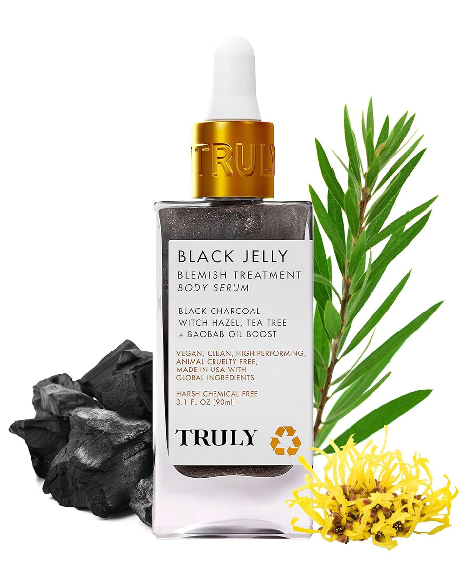 Truly Beauty Black Jelly Blemish Treatment Body Serum 3.1 Oz