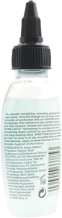 Fudge Professional Aqua Shine Hair Serum, Hyaluronic Acid, Frizz Control Water Serum For Smooth and Shiny Hair, 50 ml