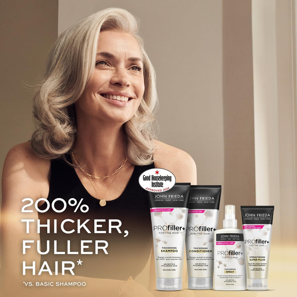 John Frieda PROfiller+ Strengthening Super Fluid (Pack of 2)
