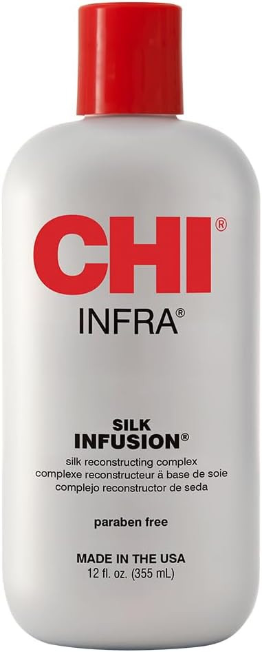 CHI Silk Infusion | Leave-in Serum for Repair Strenghtening Moisturizing Hair | All & Dry Hair | 59 ml