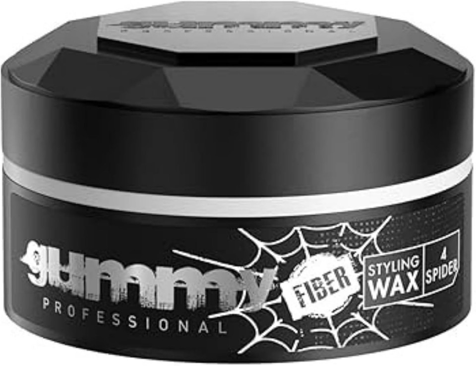 Gummy Hair Styling Wax Bright Finish Melon Scent, Orange, Sweet Melon, 150 millilitre