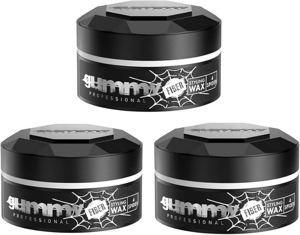 Gummy Hair Styling Wax Bright Finish Melon Scent, Orange, Sweet Melon, 150 millilitre