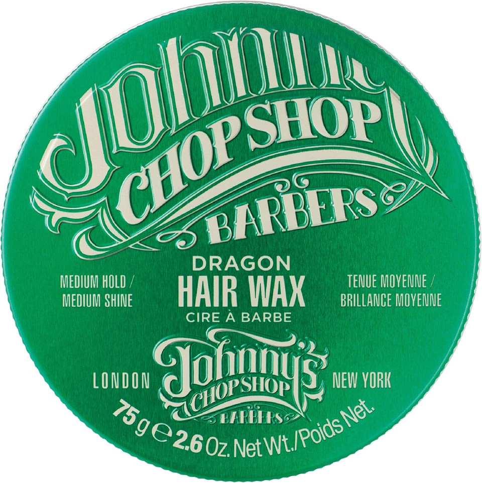 Johnny's Chop Shop - Dragon Wax, Medium Hold Hair Styler, Non Greasy (75g) Pack of 1