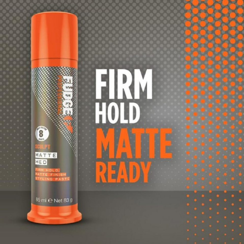 Fudge Professional Matte Hed Extra, Extreme Hold Texturizing Hair Wax, Matte Finish, Infused With Kaolin Clay, 85 g