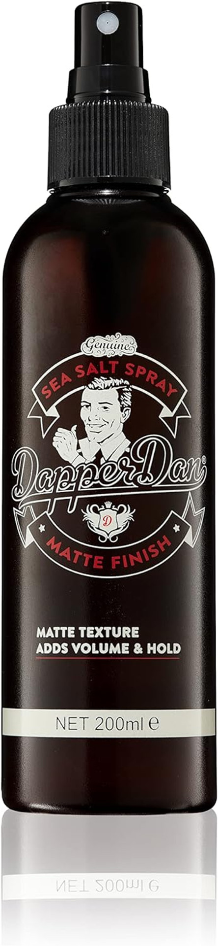 Dapper Dan Sea Salt Spray, Texturizing Sea Salt Hair Spray for Men, Matte and Textured Finish, Adds Thickness and Volume, Natural Finish, Classic Sandalwood Scent, 1 x 200ml Dapper Dan Sea Salt Spray, Texturizing Sea Salt Hair Spray for Men, Matte and Textured Finish, Adds Thickness and Volume, Natural Finish, Classic Sandalwood Scent, 1 x 200ml