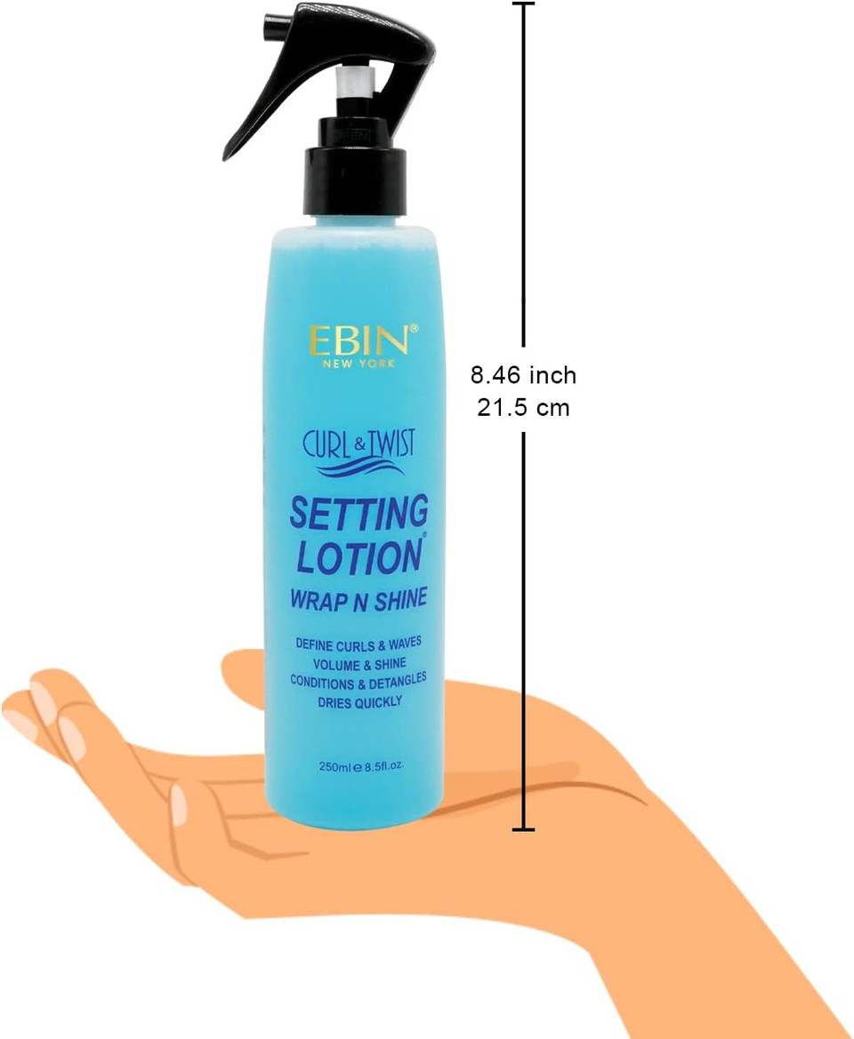 EBIN NEW YORK Curl & Twist Foaming Lotion Moisturizing 8.5 oz
