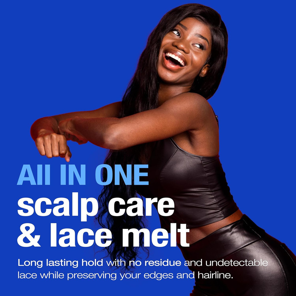 EBIN NEW YORK Wonder Lace Melt Aerosol Spray - Keratin + Biotin Infused (180ml./ 6.08oz) - Preserves Edges & Undetectable Lace | Long lasting hold | No Residue