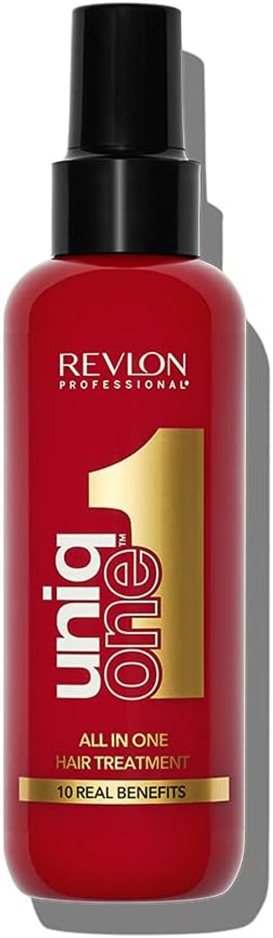 REVLON PROFESSIONAL Uniqone Hair Treatment, Moisturizing Leave-in Hair Treatment, Repair for Damaged Hair, Hair Treatment, Classic Fragrance  150 ml