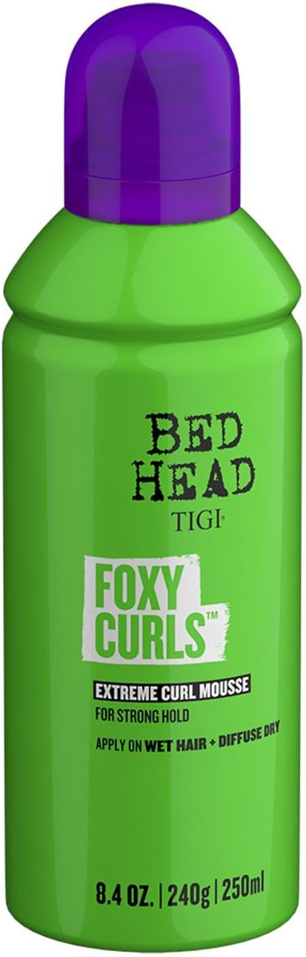Bed Head by Tigi Foxy Curls Extreme Curl Mousse for Curl Definition, 250 ml