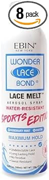 EBIN NEW YORK Wonder Lace Melt Aerosol Spray (Rose Water, 180ml)