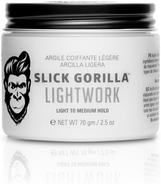 Slick Gorilla Lightwork Hair Styling Clay 70g