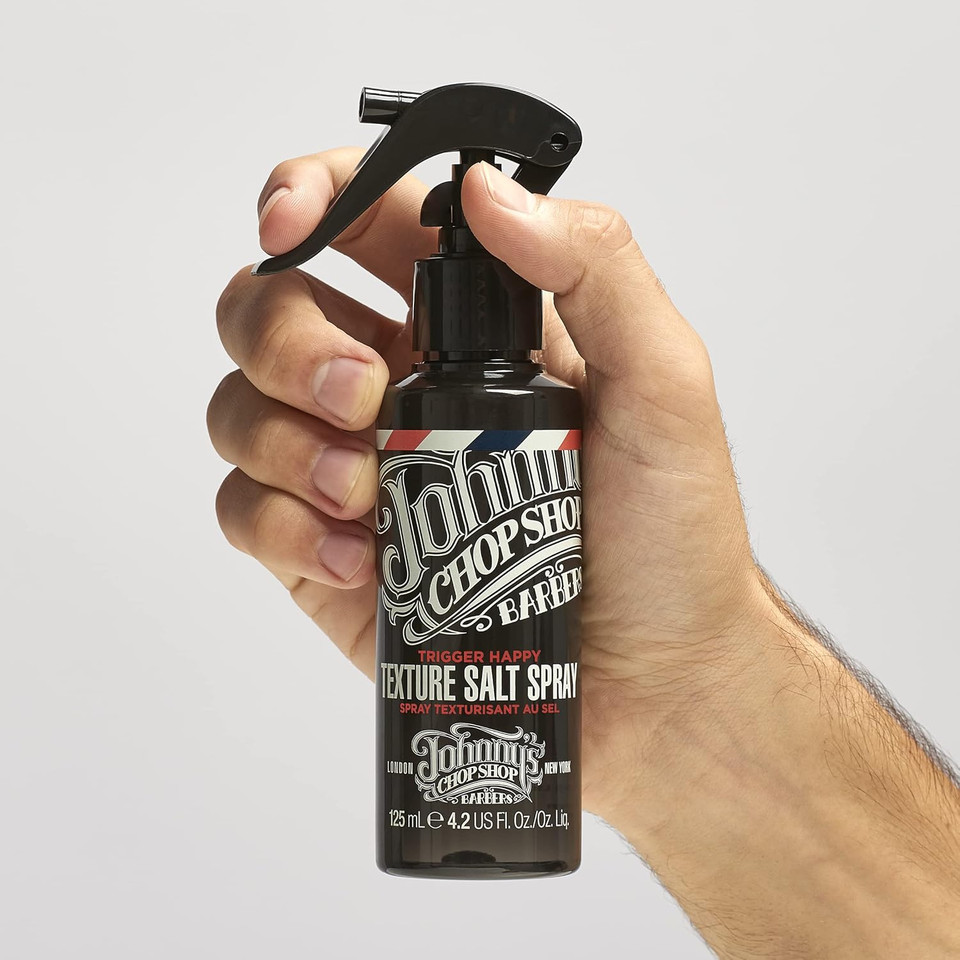 Johnny's Chop Shop Trigger Happy Sea Salt Spray 125ml (Pack of 2)