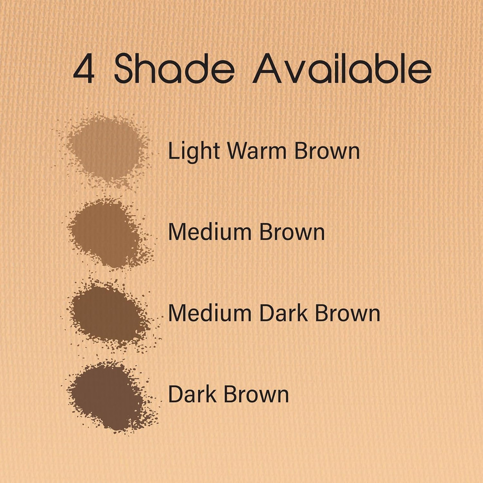 EBIN NEW YORK Tinted Lace Spray - 10X Quick Dry, Water Resistant, No Residue, Even Application, Skin Tone Matching, Natural Look - 3.38oz/ 100ml - Dark Brown